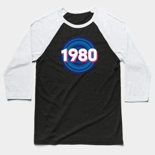 Born In 1980 Baseball T-Shirt